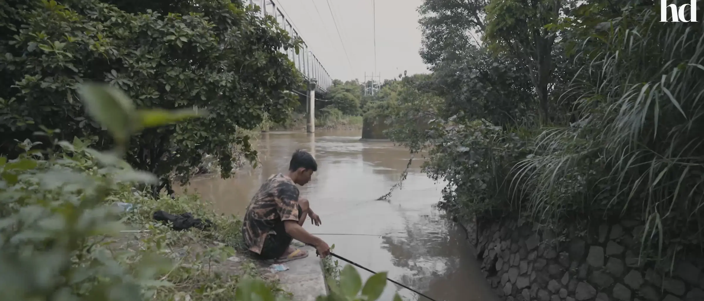 The river where bodies were thrown in 1965